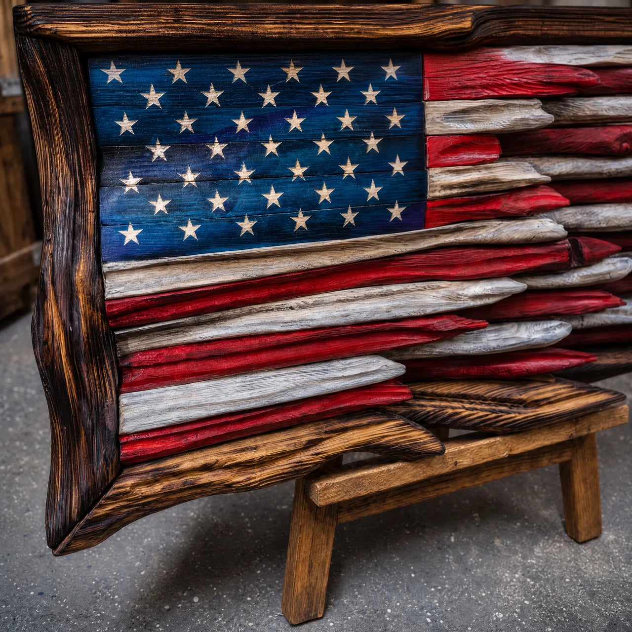 "The Battle Worn" Flag