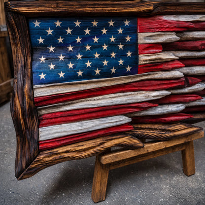 "The Battle Worn" Flag